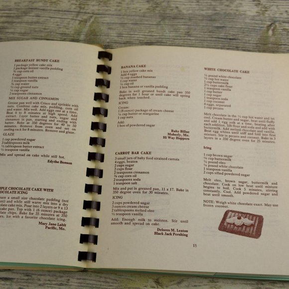 Missouri State Campers Association Cookbook Spiral - Picture 8 of 10